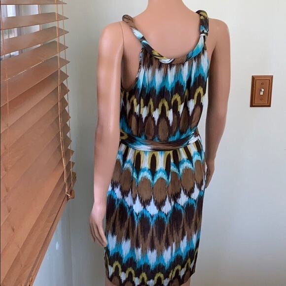 BANANA REPUBLIC FLORAL 100% SILK DRESS SIZ… - Picture 5 of 8